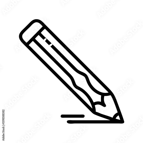 Pencil icons symbolize creativity and artistic expression. Essential for drawing, writing, and educational themes, these designs reflect the art of communication through simple tools.