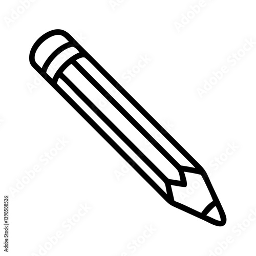 Pencil icons symbolize creativity and artistic expression. Essential for drawing, writing, and educational themes, these designs reflect the art of communication through simple tools.