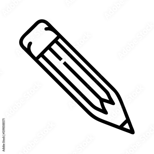 Pencil icons symbolize creativity and artistic expression. Essential for drawing, writing, and educational themes, these designs reflect the art of communication through simple tools.