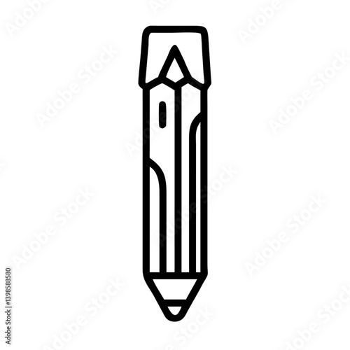Pencil icons symbolize creativity and artistic expression. Essential for drawing, writing, and educational themes, these designs reflect the art of communication through simple tools.