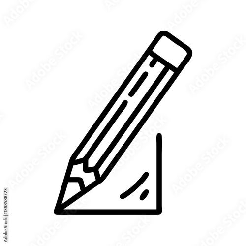 Pencil icons symbolize creativity and artistic expression. Essential for drawing, writing, and educational themes, these designs reflect the art of communication through simple tools.