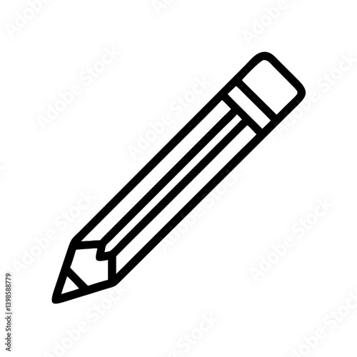 Pencil icons symbolize creativity and artistic expression. Essential for drawing, writing, and educational themes, these designs reflect the art of communication through simple tools.