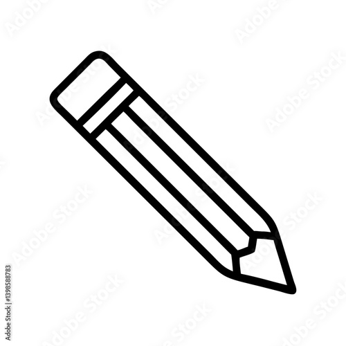 Pencil icons symbolize creativity and artistic expression. Essential for drawing, writing, and educational themes, these designs reflect the art of communication through simple tools.