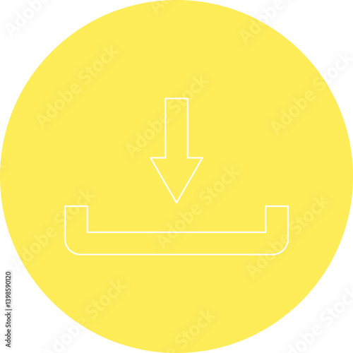 Download single vector illustration icon