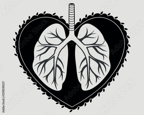 Heart and Lungs Together: Illustrating the Connection Between Respiratory and Cardiovascular Health