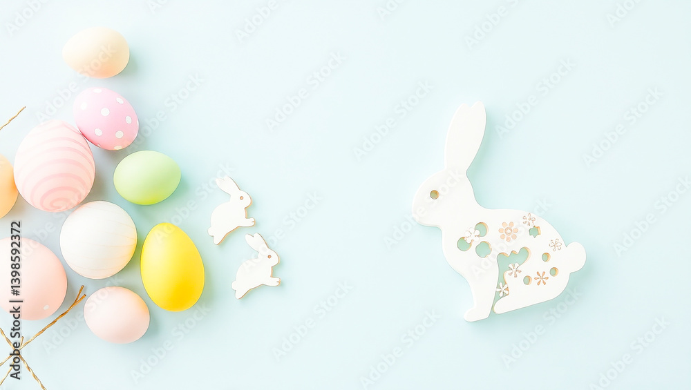 Fototapeta premium colorful easter eggs