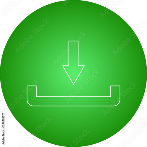 Download single vector illustration icon