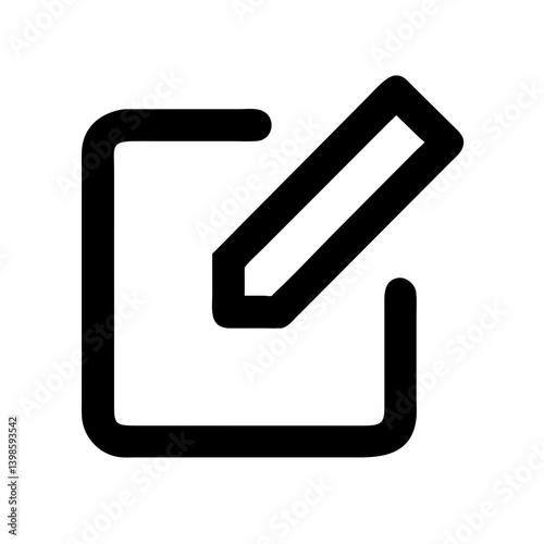 edit  vector flat icon