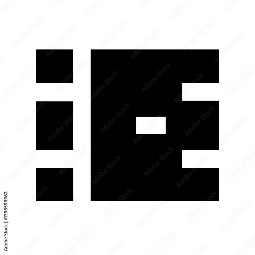 film glyph  vector flat icon