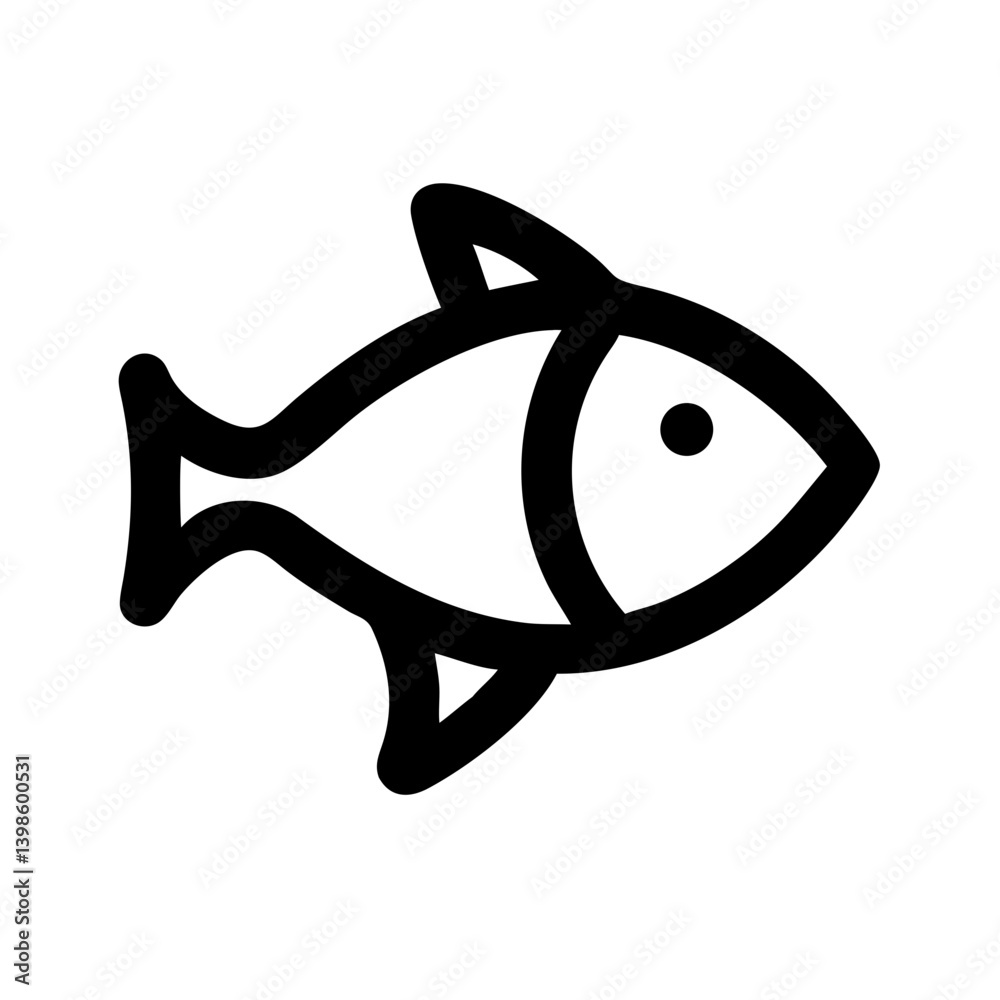 fish vector flat icon fish vector flat icon