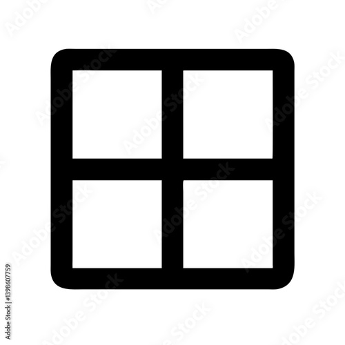 grid alt  vector flat icon