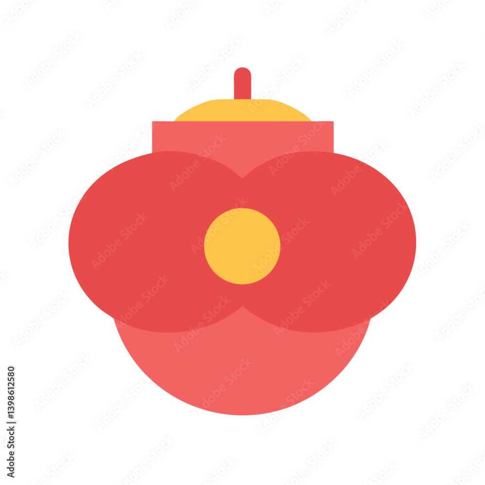 Obraz premium Chinese New Year Icon for Festivities, Traditions, and Cultural Celebrations