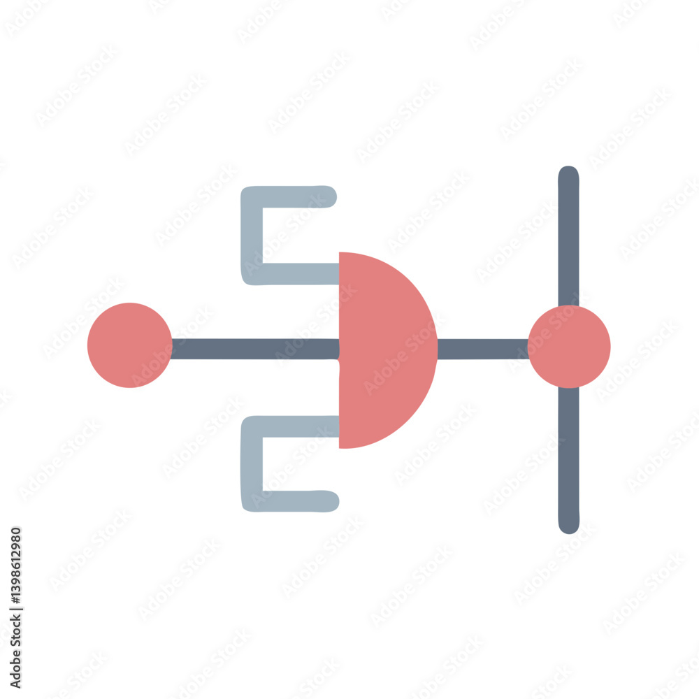 Circuit Icon for Electronics, Technology, and Engineering Designs Circuit Icon for Electronics, Technology, and Engineering Designs