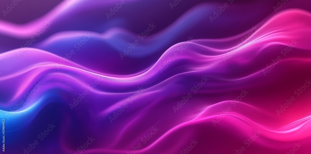 Fototapeta premium A swirling vortex of colorful energy, radiating light in the dark void