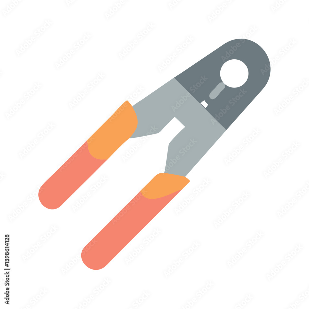Crimping Icon for Tools, Electrical Work, and Wire Connections Crimping Icon for Tools, Electrical Work, and Wire Connections