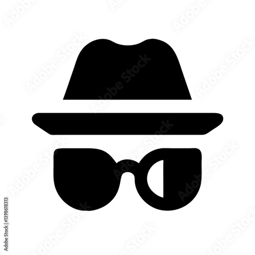 incognito  vector flat icon