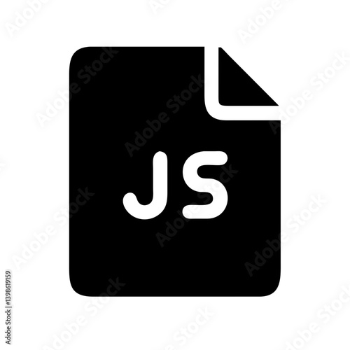 js  vector flat icon