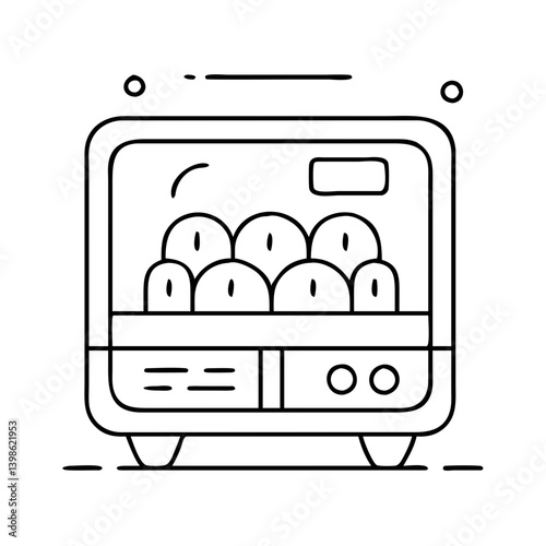 incubator icon, incubator vector illustration-simple illustration of incubator, perfect for incubator logos and icons