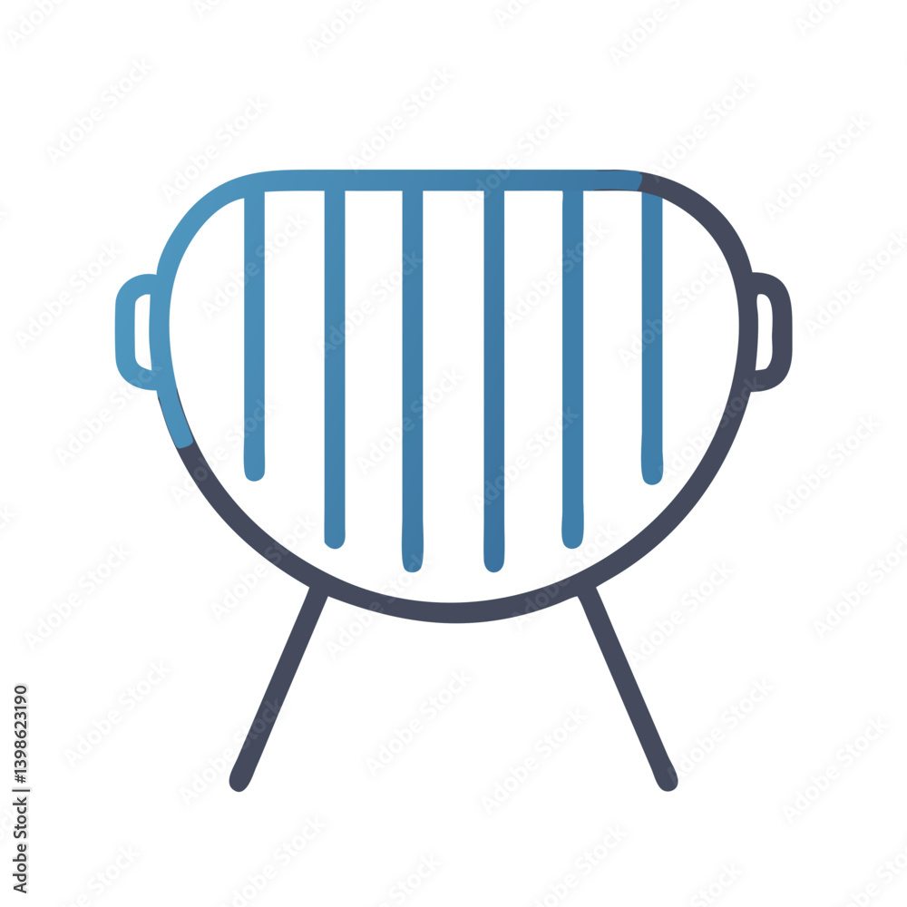 Grill Icon for Cooking, Barbecue, and Outdoor Dining Grill Icon for Cooking, Barbecue, and Outdoor Dining