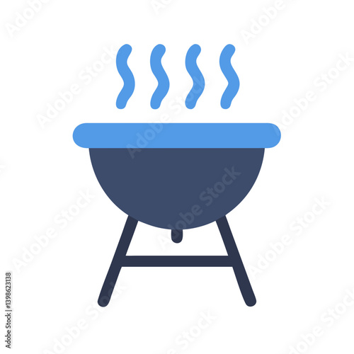 Grill Icon for Cooking, Barbecue, and Outdoor Dining