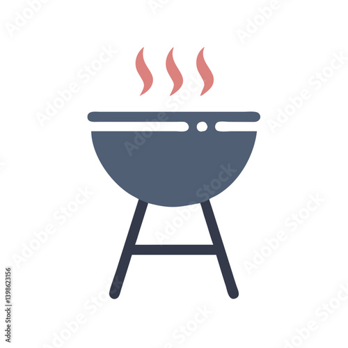 Grill Icon for Cooking, Barbecue, and Outdoor Dining