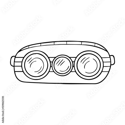 retro headlights icon, retro headlights vector illustration-simple illustration of retro headlights, perfect for retro headlights logos and icons