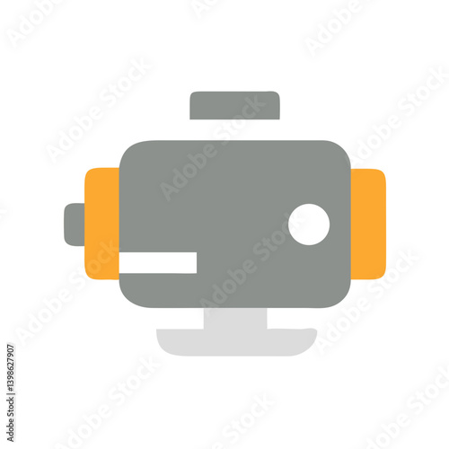 Motor Icon for Engineering, Machinery, and Vehicle Design