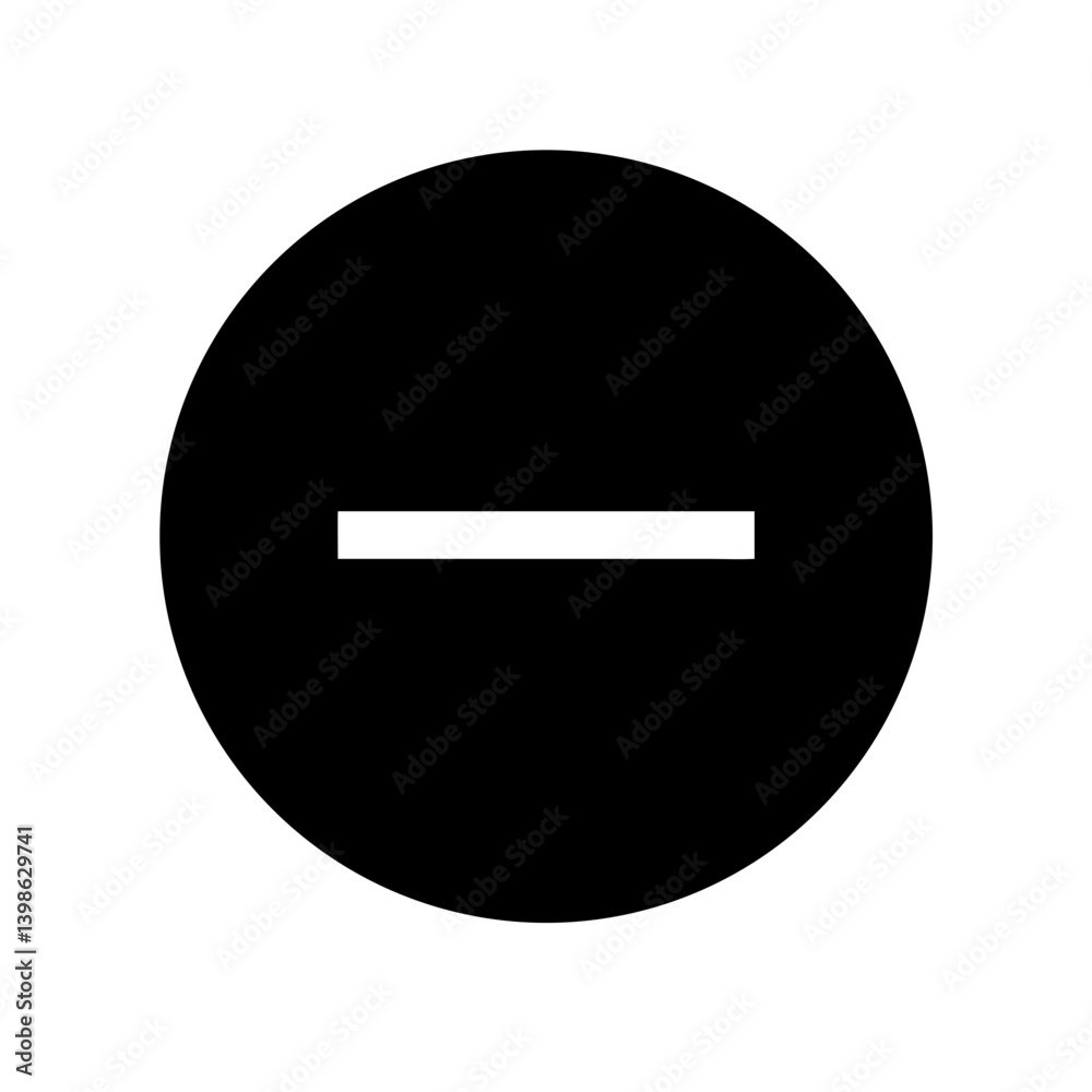 minus vector flat icon minus vector flat icon
