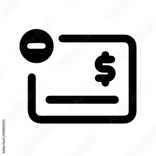 Payment Icon for Financial Transactions and Digital Wallet Systems