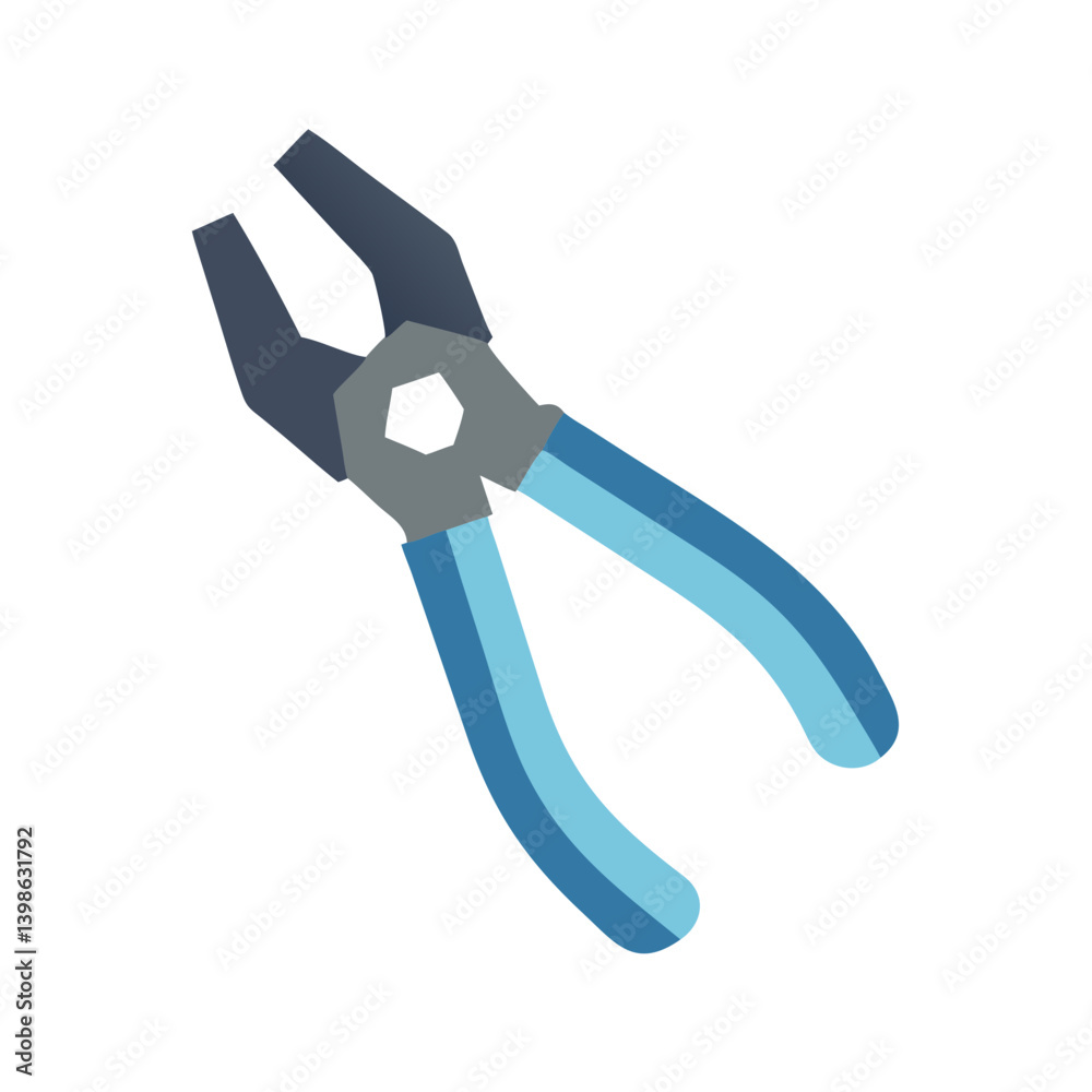 Pliers Icon for Tools and Precision Work Pliers Icon for Tools and Precision Work
