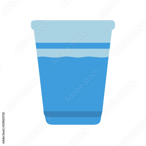Plastic Cup Icon for Everyday Use and Convenience