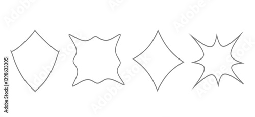 Sparkling stars, vectors sparkling star icon vectors, flickering twinkle, sunburst star shapes collection. Abstract magical light flares, vector star icons vector , isolated on white background. PNG
