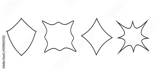 Sparkling stars, vectors sparkling star icon vectors, flickering twinkle, sunburst star shapes collection. Abstract magical light flares, vector star icons vector , isolated on white background. PNG