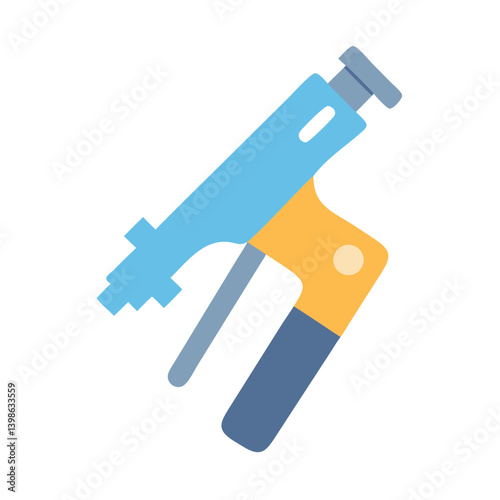 Riveter Icon for Construction and Metalwork