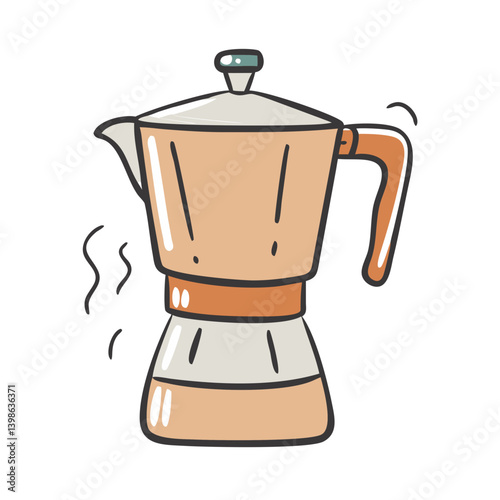 coffee maker icon, coffee maker vector illustration-simple illustration of coffee maker, perfect for coffee maker logos and icons