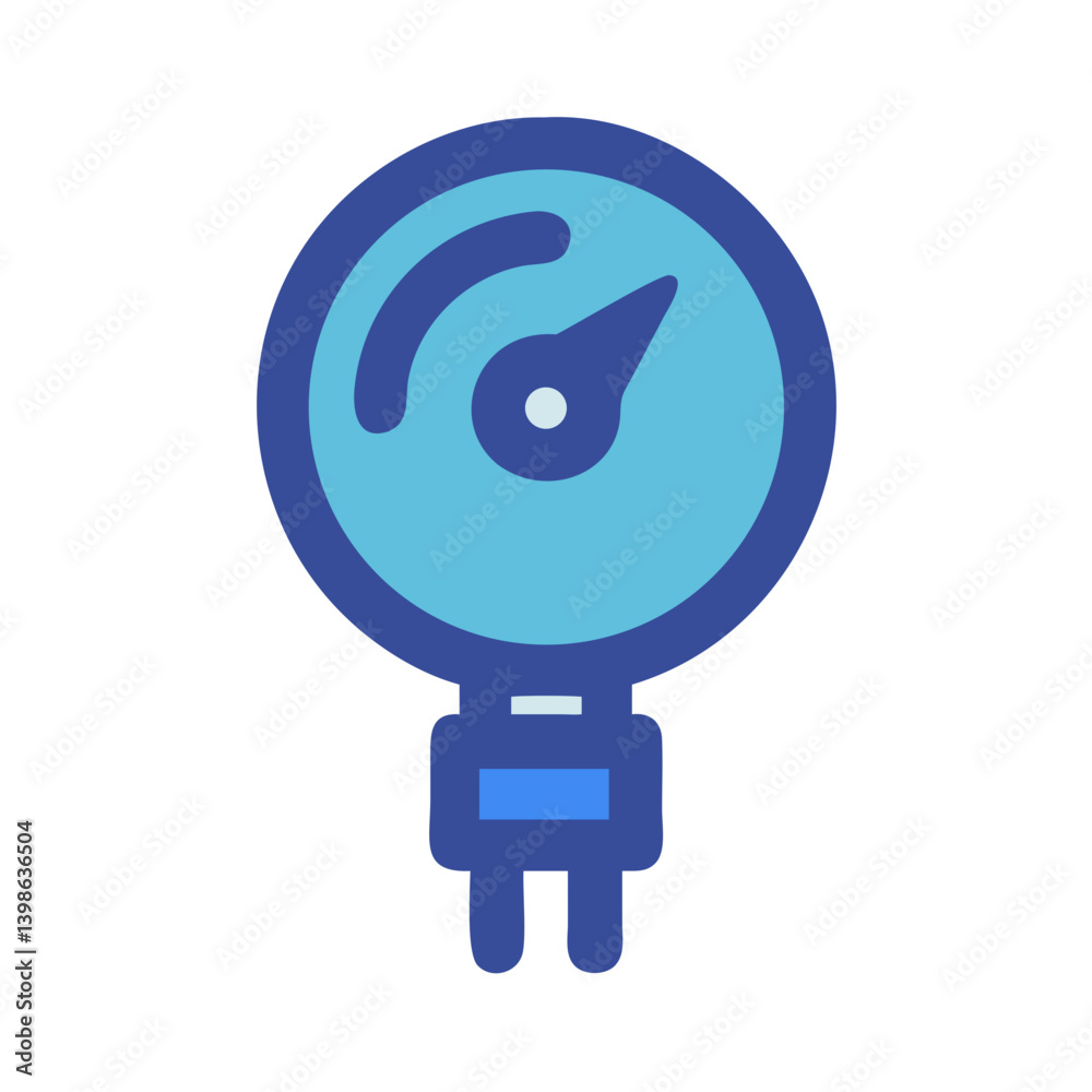 Speed Sensor Icon for Monitoring and Precision