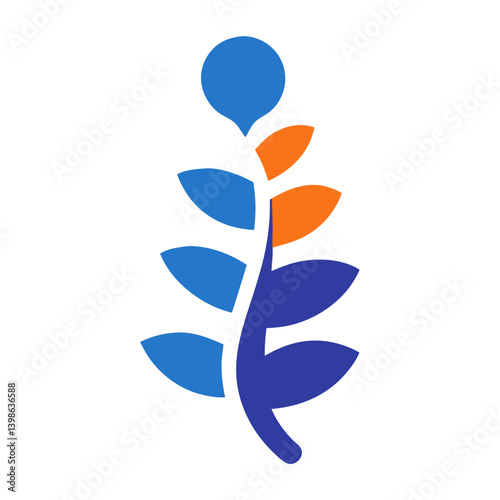 Spine Tech Logo Icon on a Clean White Background for Innovation