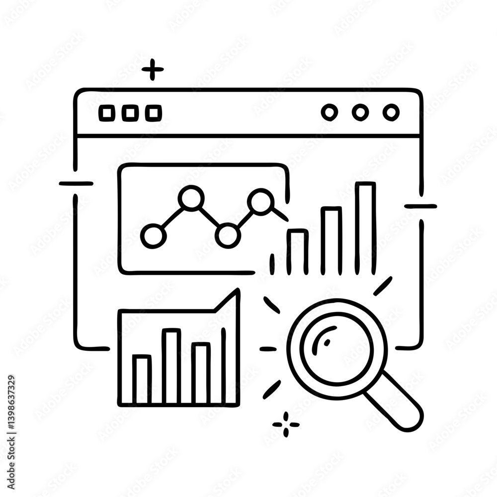 social media analytics icon, social media analytics vector illustration-simple illustration of social media analytics, perfect for social media analytics logos and icons social media analytics icon, social media analytics vector illustration-simple illustration of social media analytics, perfect for social media analytics logos and icons
