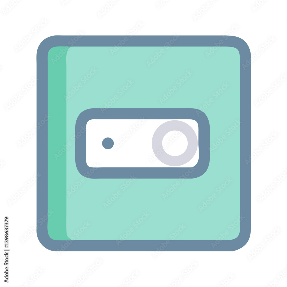 Simple and Modern Switch Icon for Easy Control Simple and Modern Switch Icon for Easy Control