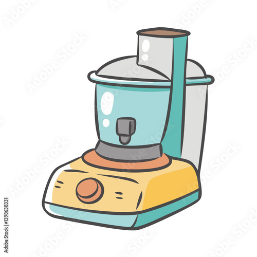 food processor icon, food processor vector illustration-simple illustration of food processor, perfect for food processor logos and icons