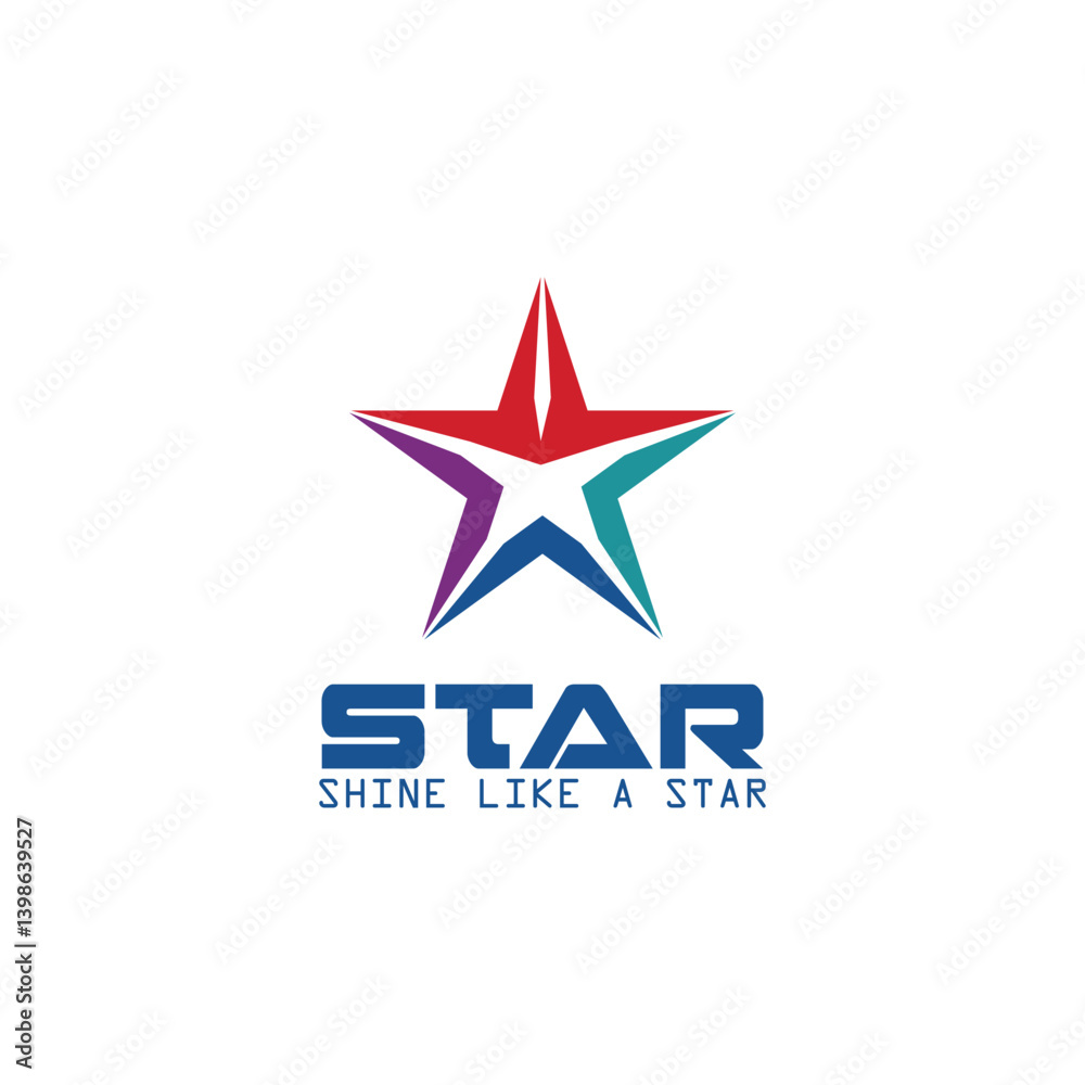 Obraz premium Star icon Template