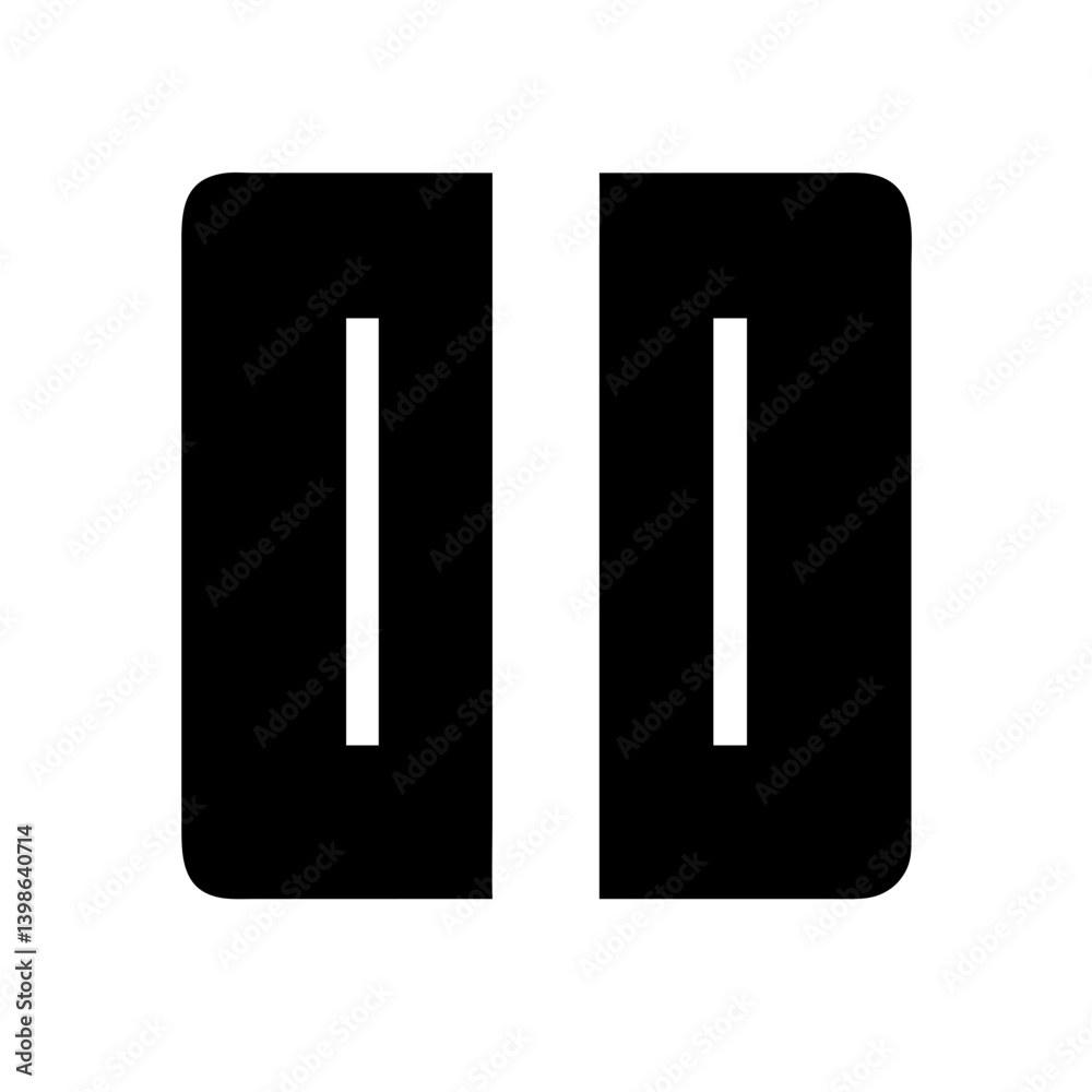 play pause vector flat icon play pause vector flat icon