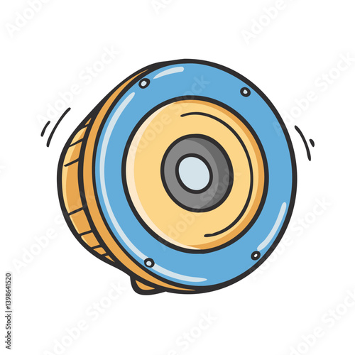 subwoofer icon, subwoofer vector illustration-simple illustration of subwoofer, perfect for subwoofer logos and icons