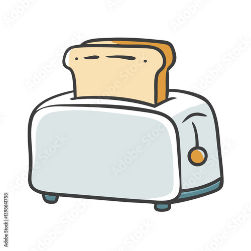 toaster icon, toaster vector illustration-simple illustration of toaster, perfect for toaster logos and icons
