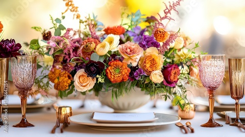 Wallpaper Mural coloful beautiful flowers on the background, colored flowers on abstract background, flower wallpaper Torontodigital.ca