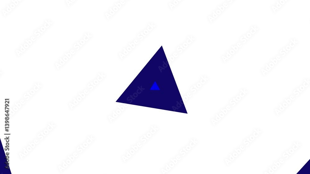 Blue Triangle Abstract Background. Blue Triangle Abstract Background.