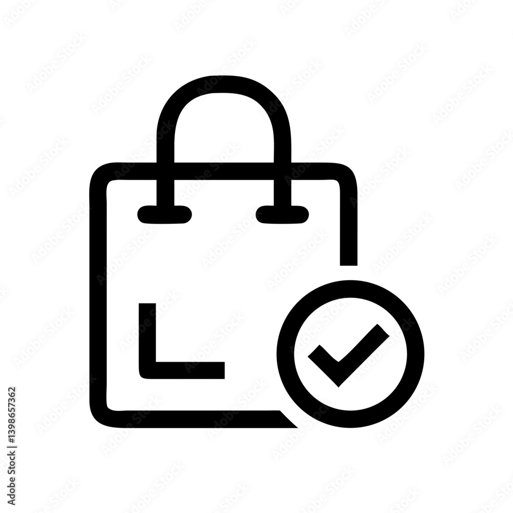shopping bag free interface icon glyph vector flat icon shopping bag free interface icon glyph vector flat icon