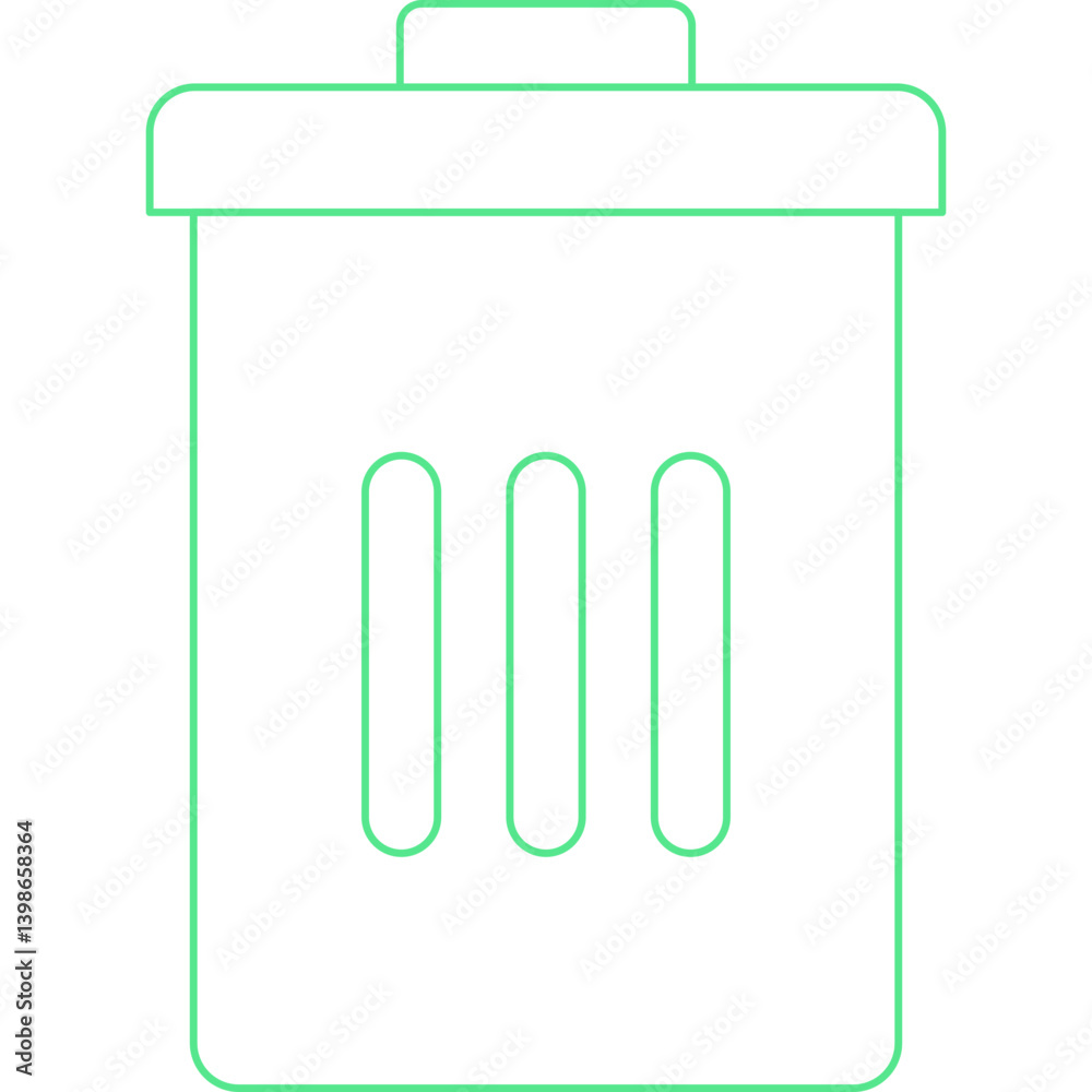 Delete single vector illustration icon Delete single vector illustration icon