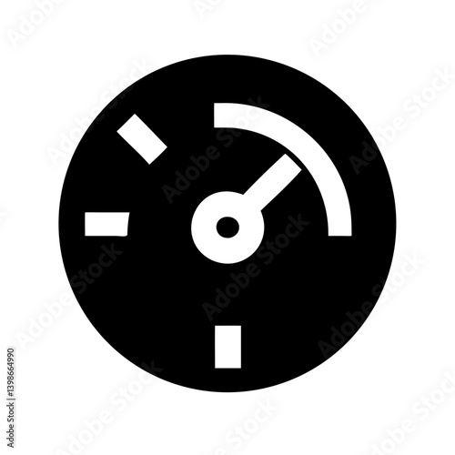 tachometer alt fastest  vector flat icon