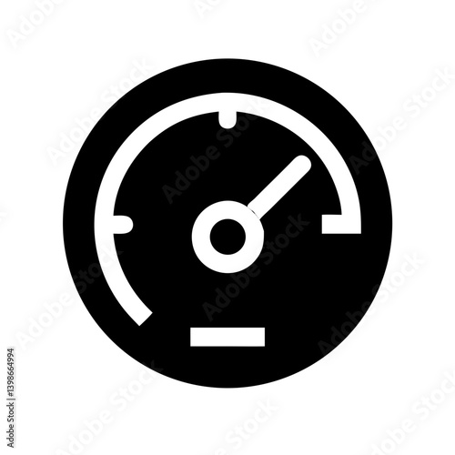 tachometer alt fastest  vector flat icon